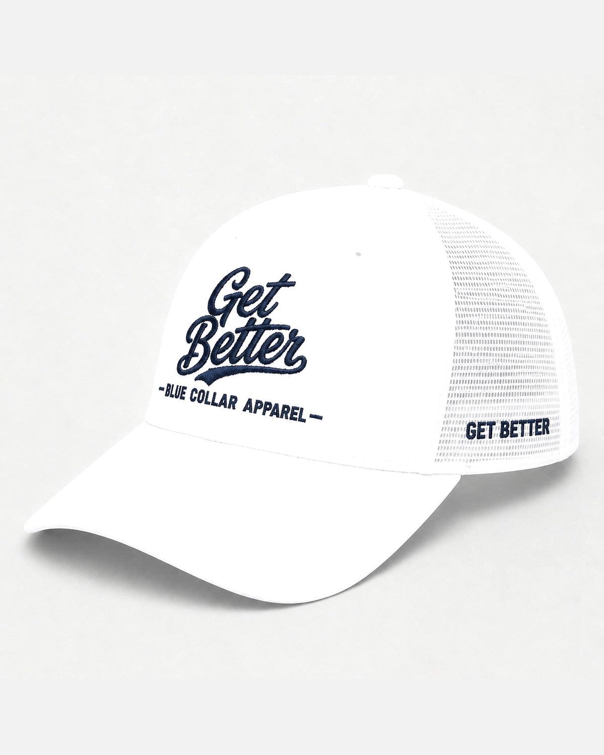 Get Better Trucker — White back