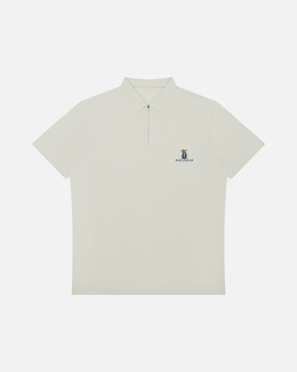 Men's Quarter-Zip Performance Polo Shirt