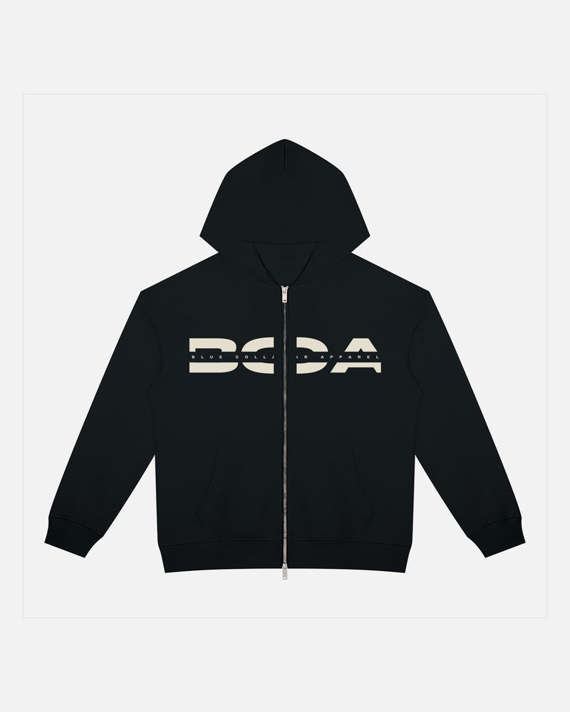 BCA Zip Hoodie — Wine Red / Green / Black / Navy