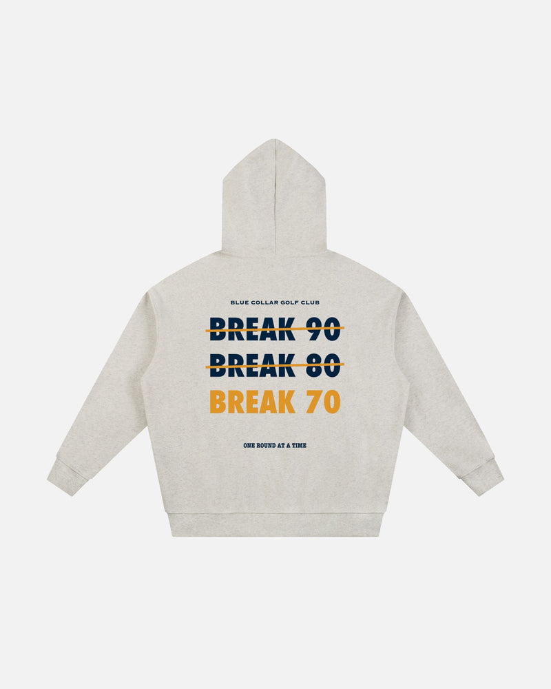 Break 70 Hoodie — Oat Gray / Flower Gray
