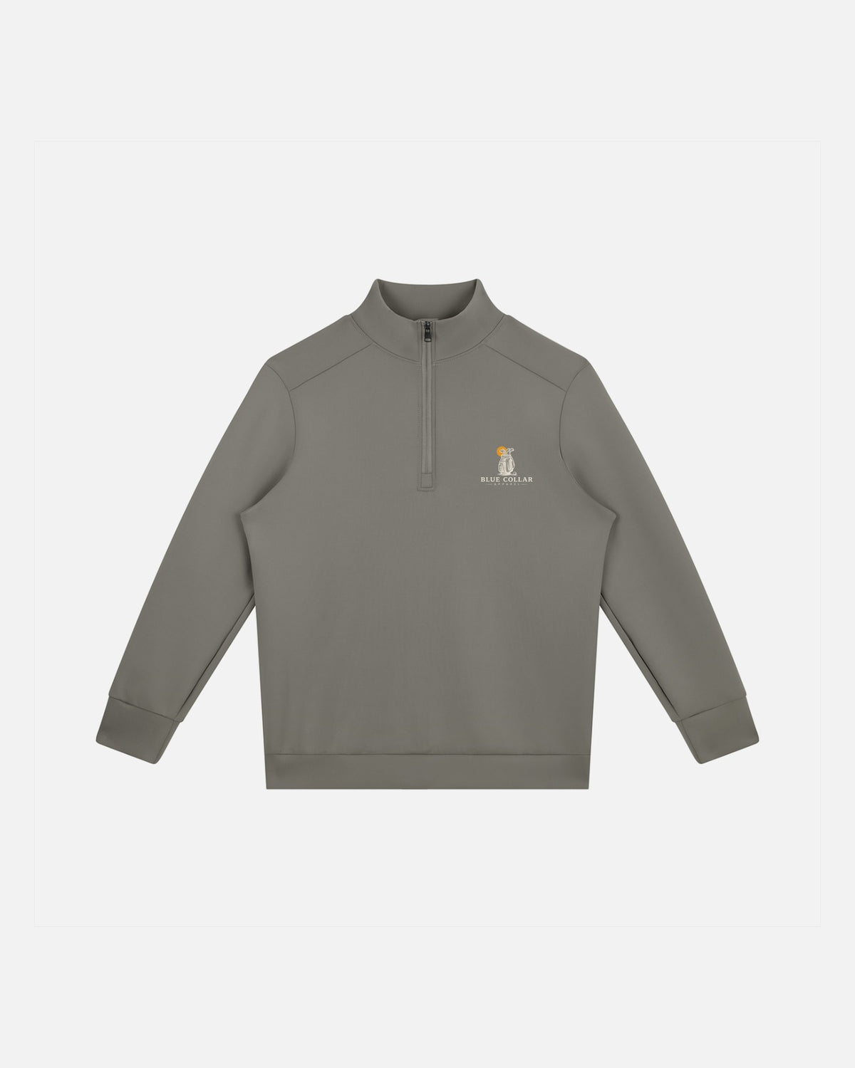 Blue Collar Quarter-Zip — Black / Dark Gray