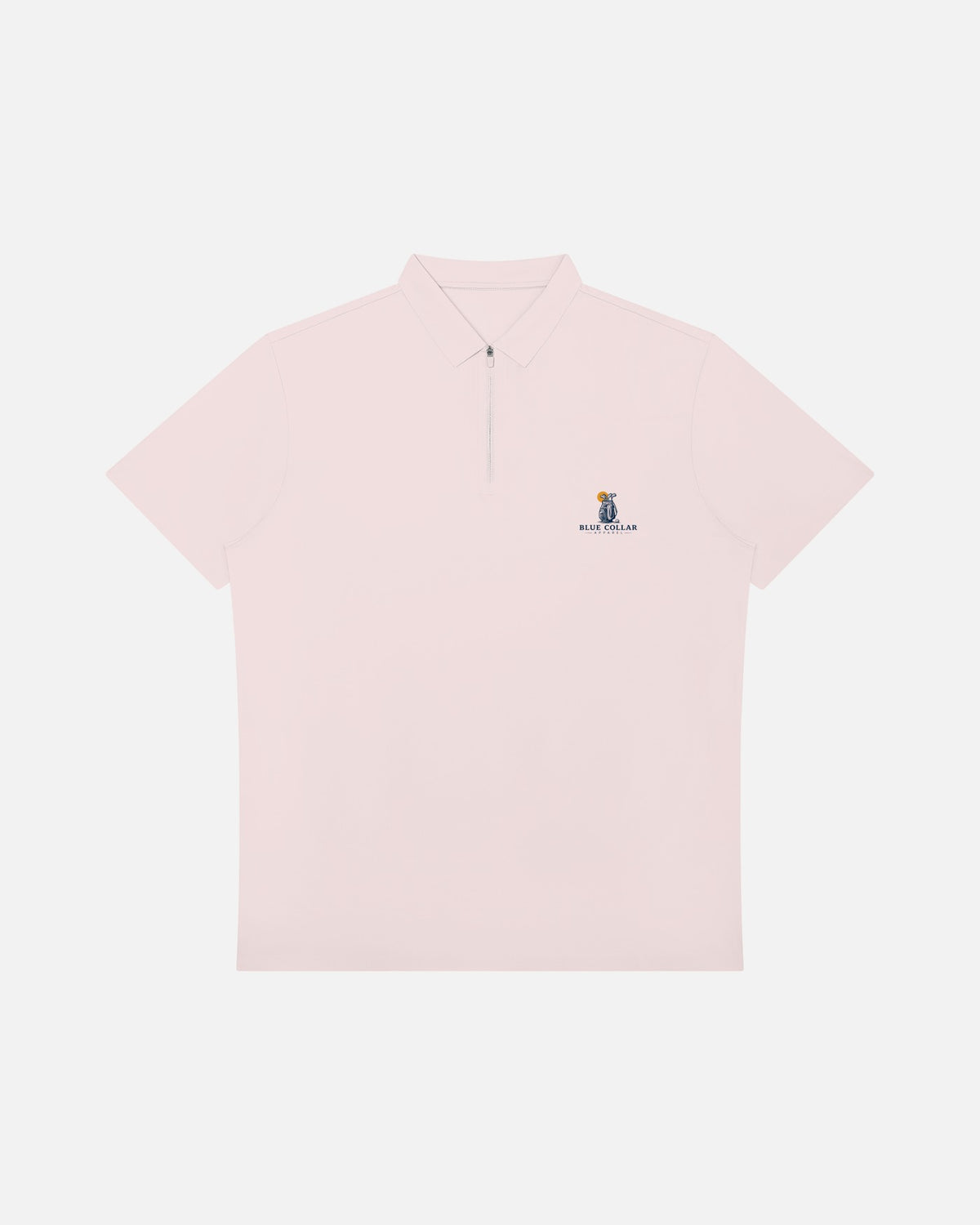 Men's Quarter-Zip Performance Polo Shirt