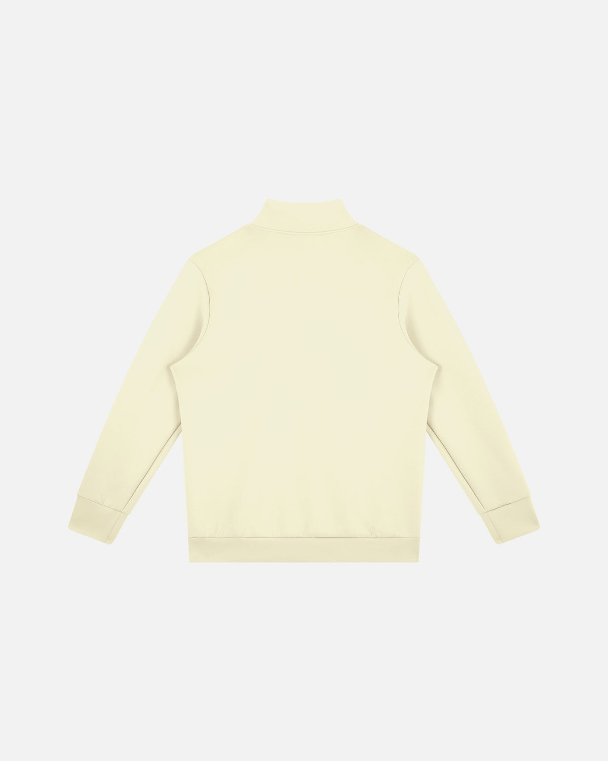 Blue Collar Quarter-Zip — White / Light Yellow