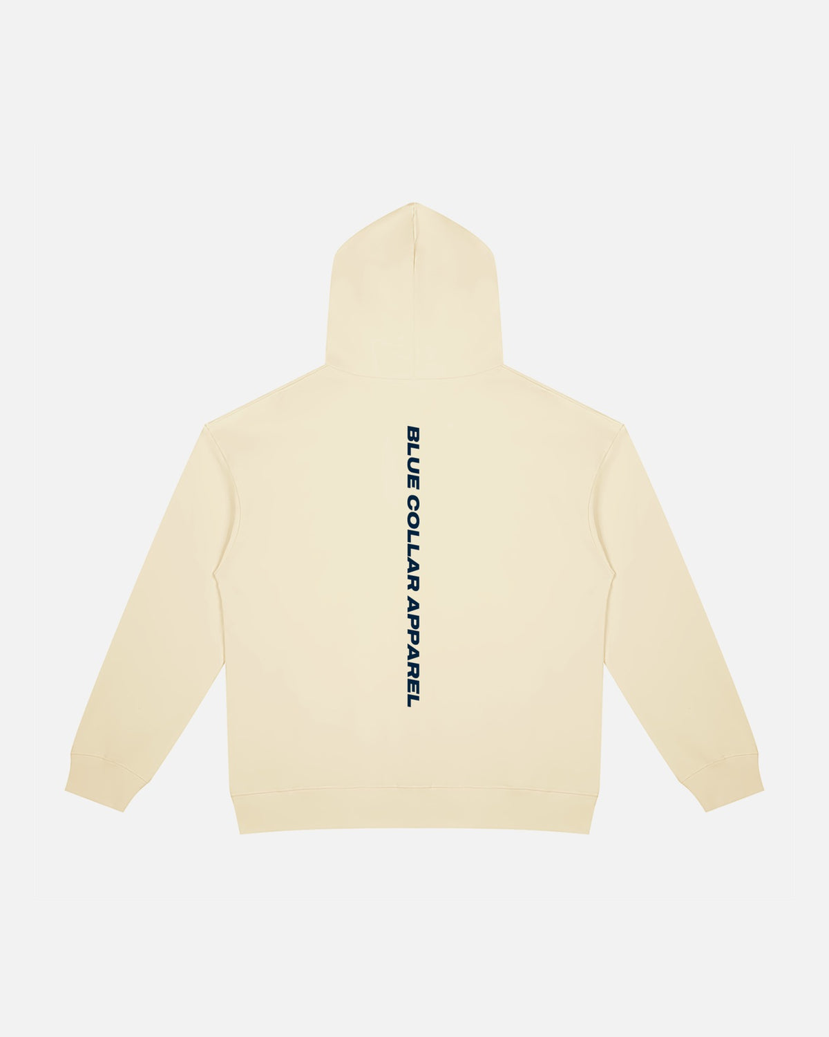 BCA Zip Hoodie — Oat Gray / White / Apricot